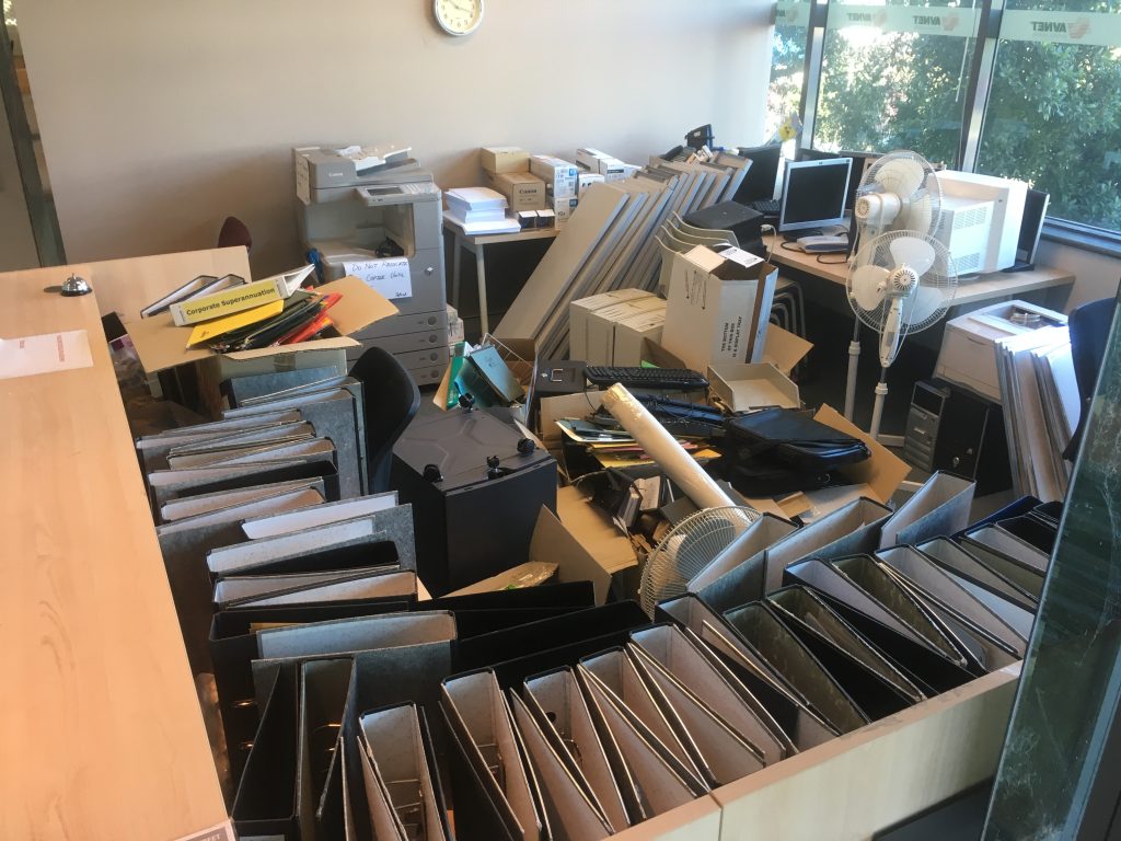 office strip out